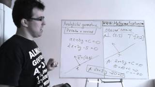 Analytická geometrie  přímka v rovině  obecná rovnice přímky  úvod [upl. by Pelmas633]