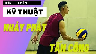 KỸ THUẬT NHẢY PHÁT BÓNGBÓNG CHUYỀN [upl. by Ainej]