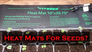 Seeding Heat Mats Explained For Beginners  Plus Vivosun Heat Mat Review [upl. by Rodina852]