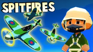 Bomber Crew SPITFIRE Fighter Support vs ACE PILOT Bomber Crew Gameplay WW2 Bomber Plane FTL Game [upl. by Kihtrak]