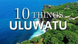 Top 10 Things to Do in Uluwatu Bali [upl. by Queen]