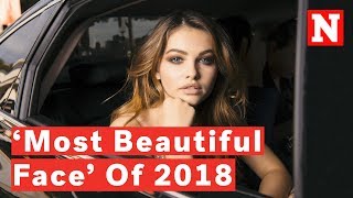 Thylane Blondeau Named ‘Most Beautiful Face’ Of 2018 [upl. by Chancellor960]