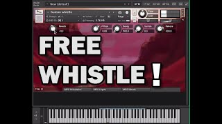 Free Kontakt Instrument  Human Whistle [upl. by Kilgore916]