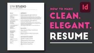 The Architectural Resume that will Get you Hired [upl. by Enineg]