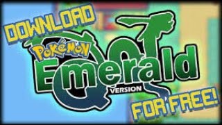 How to Get Pokemon Emerald ROM and emu for Free [upl. by Shelby745]