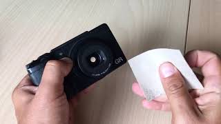 Howto close a locked and stuck out Ricoh GR GR II GR III lens [upl. by Giark]