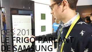 Découverte du Samsung Family Hub 20 le frigo sous Tizen [upl. by Farhi]