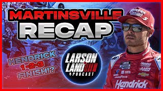 LARSONLAND PODCAST  EPISODE 90  Kyle Larson at Martinsville [upl. by Nbi]