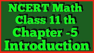 Introduction Part2 Chapter 5 Complex Number And Quadratic Equation Class 11 NCERT MATHS [upl. by Mattland]