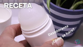 Aprende a hacer un DESODORANTE ROLLON CASERO NATURAL  Cosmética Natural en casa [upl. by Edgard]