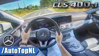 2019 Mercedes Benz CLS 400d AMG Line POV Test Drive by AutoTopNL [upl. by Bronnie549]