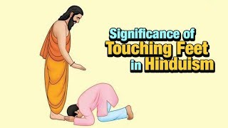 Significance of Touching Feet in Hinduism  Indian Tradition  Science Behind Touching Feet In India [upl. by Christin332]