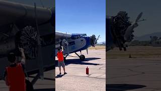 How to start Ford Trimotor’s Third Engine [upl. by Emelen]