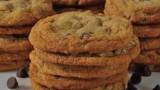 Chocolate Chip Cookies Classic Version  Joyofbakingcom [upl. by Ahselet]