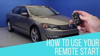 How to Use Remote Start on your Volkswagen [upl. by Sydney]