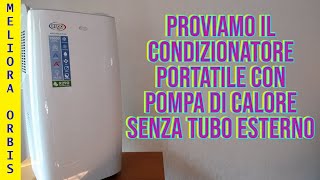 pompa di calore portatile ecco come funziona senza tubo esterno [upl. by Notxarb943]