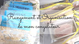 MON ORGANISATION ET RANGEMENT CONGÉLATEUR [upl. by Yenruoc436]