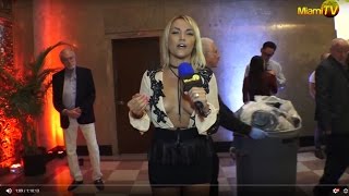 Jenny Scordamaglia  Miami TV  Miami International Film Festival 2017 [upl. by Centeno]