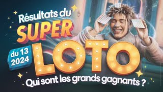 Résultats du Super Loto du 13 septembre 2024  Qui sont les grands gagnants [upl. by Brion]