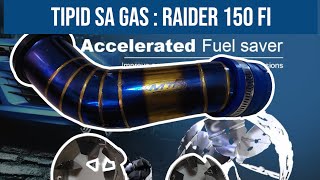 Fuel Saver Update Tipid nga sa gas  Raider 150 fi [upl. by Eimmij171]