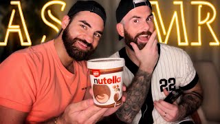 ASMR  On goûte la nouvelle glace Nutella 🍦🍫 avec le Tascam 😍 [upl. by Bogoch107]