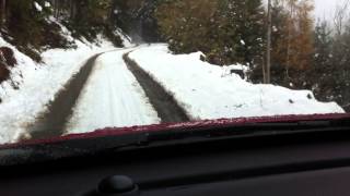 coole Fahrt im Schnee 2012 Hühnersberg Teil19 [upl. by Hesketh937]