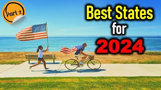 Top 5 US States for an Amazing Life in 2024 Relocate to Paradise [upl. by Nnaerb]