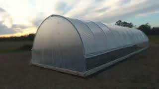 Bootstrap Farmer DIY High Tunnel Greenhouse Kit [upl. by Finnie]