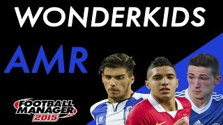 Football Manager 2015  WONDERKIDS  RIGHT ATTACKING MIDFIELDERSWINGERS [upl. by Bilak266]