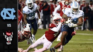 North Carolina vs NC State Football Highlights 2021 [upl. by Navonod]