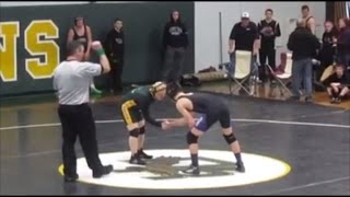 Undefeated High School Wrestler Makes Opponents Dreams Come True [upl. by Hulbig]