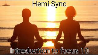 Hemi Sync Meditation Wave 1 Track 2 Introduction to focus 10 USE HEADPHONES [upl. by Norabal311]