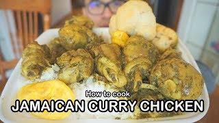 How to cook JAMAICAN CURRY CHICKEN [upl. by Petronia67]