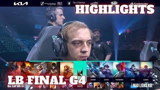 G2 vs MDK  Game 4 Highlights  Lower Final LEC 2024 Season Finals  G2 Esports vs Mad Lions KOI G4 [upl. by Brynne217]