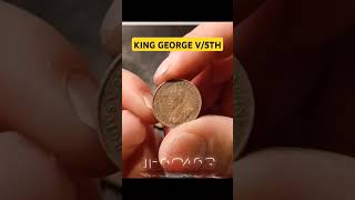 King George V5th Canada Penny coinrollhunting [upl. by Koss]