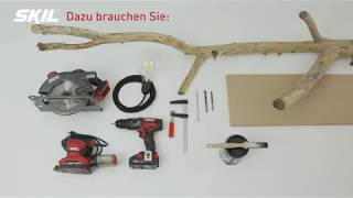 So baut man eine Stehlampe aus Holz [upl. by Amye]