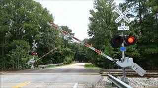 US Railroad Crossings 2024 Part 1 [upl. by Olethea634]