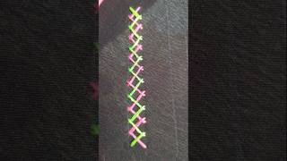 New stitchs embroiderypatterns stitching art shortsfeed trending newdesign [upl. by Vokay]