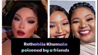 Rethabile Khumalo Winnie Khumalos daughter poisoned by her friend😥😥💔 [upl. by Ahsilak]