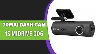 Видеорегистратор 70Mai Dash Cam 1S Midrive D06 [upl. by Petracca239]