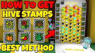 HOW TO GET HIVE STAMPS in Bee Swarm Simulator Easy Method [upl. by Mavis]