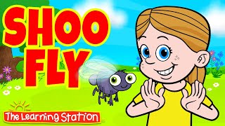 Shoo Fly Song ♫ Brain Breaks Songs for Children ♫ Kids Country Dance Songs by The Learning Station [upl. by Dahsra]