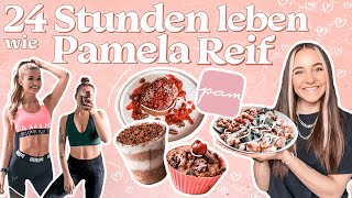 1 Tag Essen amp Trainieren nach der PAM APP  Pamela Reif App Rezepte amp Workouts  Was Ich Esse Am Tag [upl. by Eelatan443]