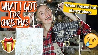 WHAT I GOT FOR CHRISTMAS 2021 🎁I Meine Weihnachtsgeschenke  Mein Freund hat übertrieben 😭😍 [upl. by Frechette]