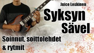 Pala Palalta Juice Leskinen  Syksyn Sävel  Soinnut Soittorytmit amp Sointulehdet [upl. by Lledor]