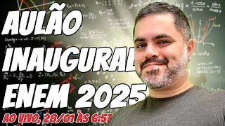 ⚠️ AULA INAUGURAL do Extensivo Matemática ENEM 2025 com Prof Rafael Procopio [upl. by Kanya]