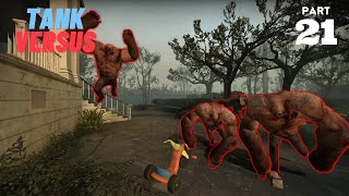 LEFT 4 DEAD 2  TANK VERSUS  SWAMP FEVER 2 [upl. by Gniw]