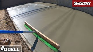 How to Pour a Massive Concrete Backyard Patio [upl. by Eleazar]