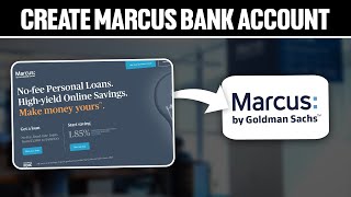 How To Create Marcus Savings amp Checking Account 2024 Full Guide Goldman Sachs [upl. by Rosenwald]