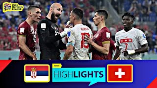 Serbia VS Switzerland  Highlights  UEFA Nations League  13 October 2024 [upl. by Blader]